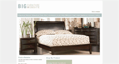 Desktop Screenshot of bigfurniturewebsite.com